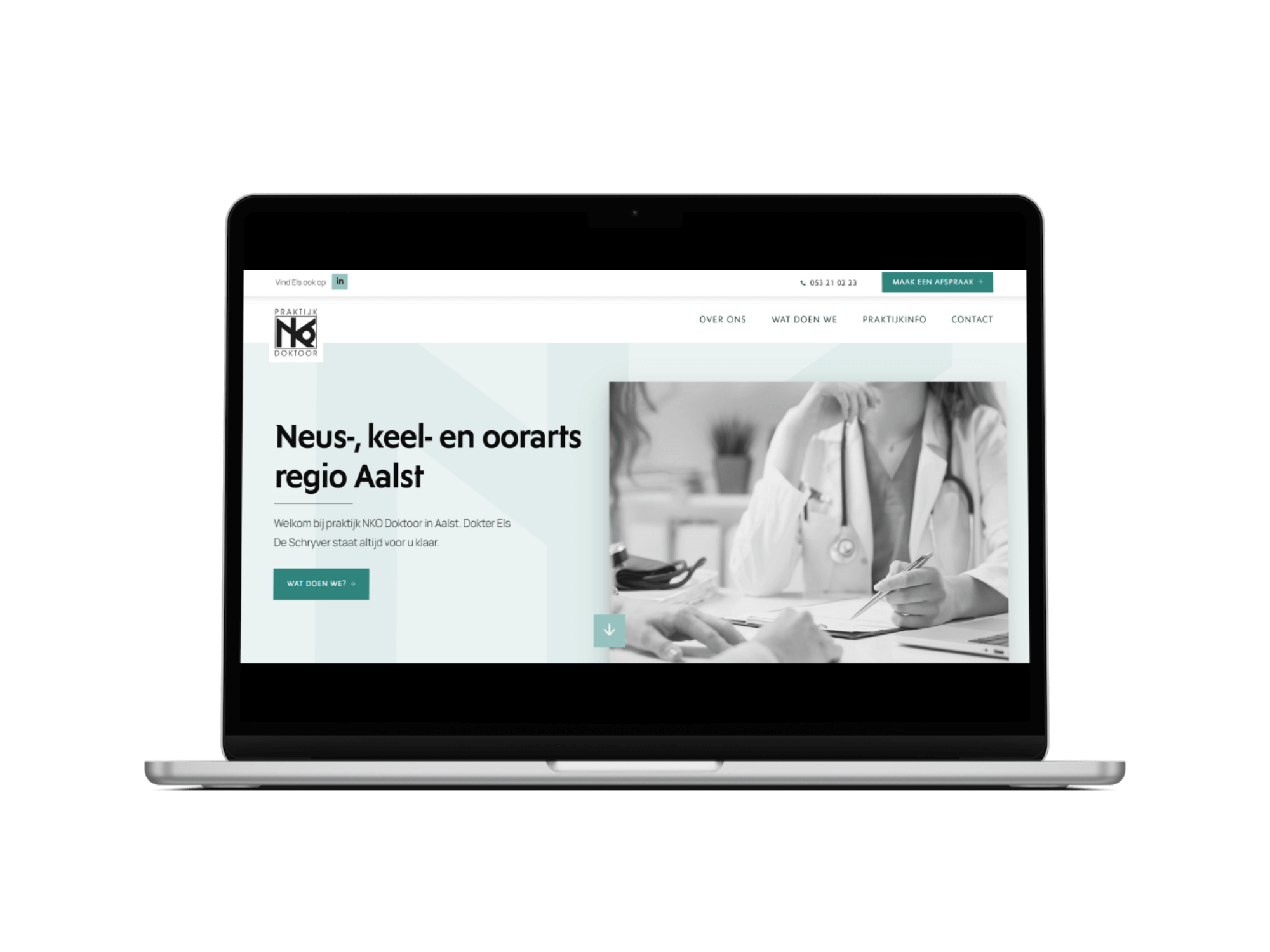 Créer un site web a Alots Créer un site web docteur orl à Alost
